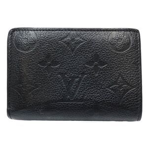 LOUIS VUITTON Black Monogram Wallet